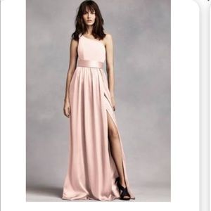 White by Vera Wang Blush Bridesmaid dress